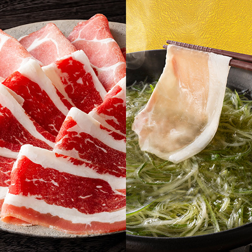 【7/17~期間限定】あぐー豚しゃぶ&MKセレクトコース